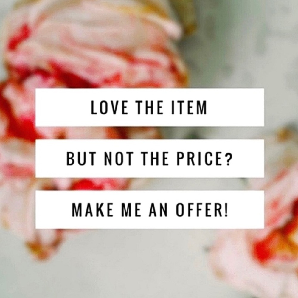 Feel free to make an offer